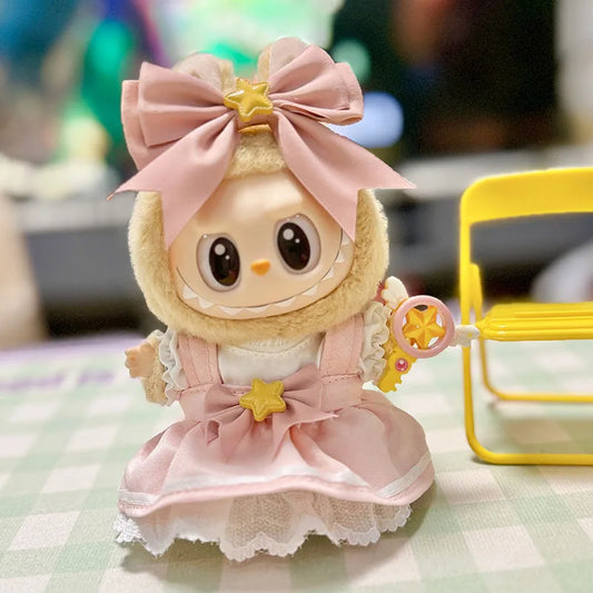Tenue de mode Monsters Labubu - Robe étoile