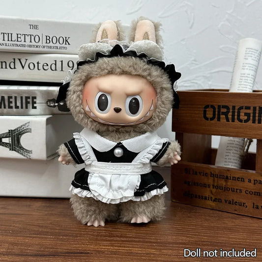 The Monsters Labubu Fashion Outfit - Housekeeping set