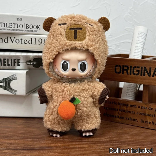 The Monsters Labubu Fashion Outfit - Orange bear