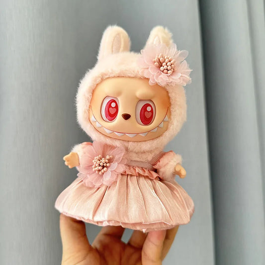 Tenue de mode The Monsters Labubu - Robe de mariée