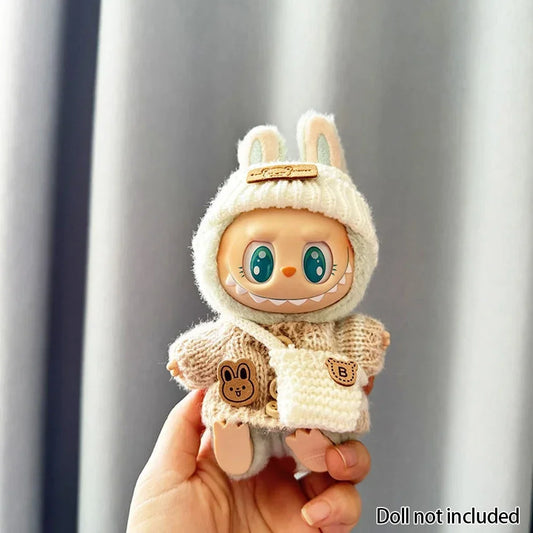 The Monsters Labubu Fashion Outfit - Cream rabbit