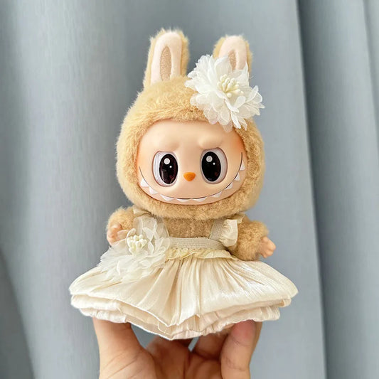 Tenue de mode The Monsters Labubu - Robe de mariée