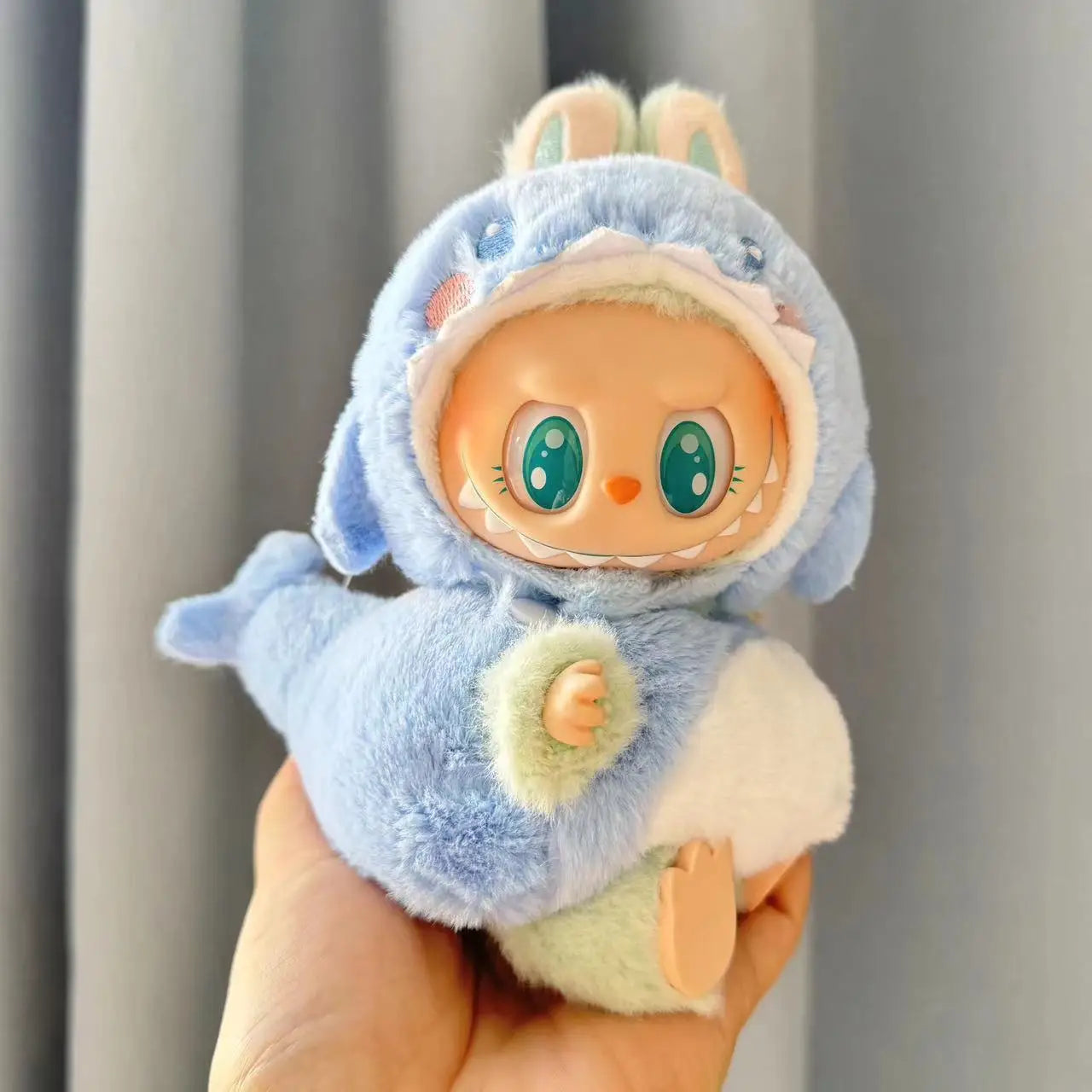 The Monsters Labubu Fashion Outfit - Blue dino