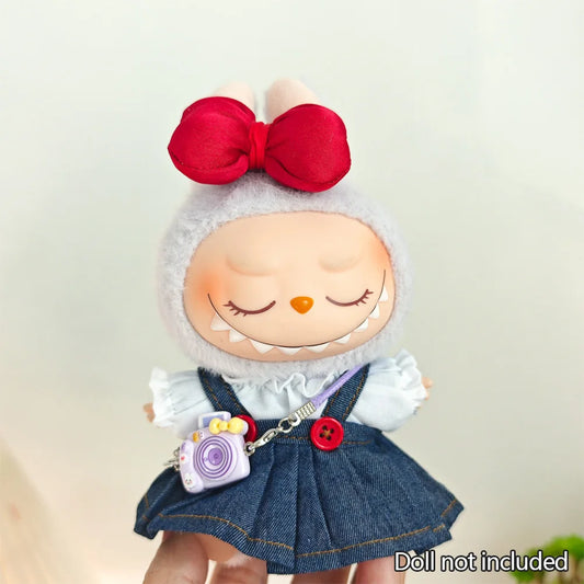 The Monsters Labubu Fashion Outfit - Bow tie set