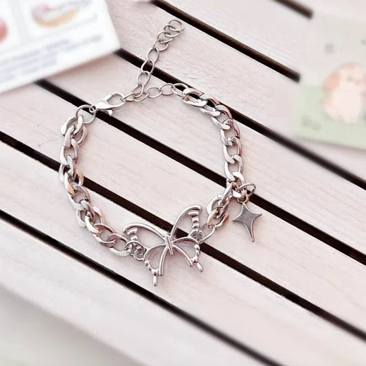 The Monsters Labubu Fashion Accessories - Butterfly necklace
