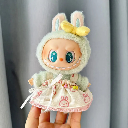 Tenue de mode The Monsters Labubu - Robe rose