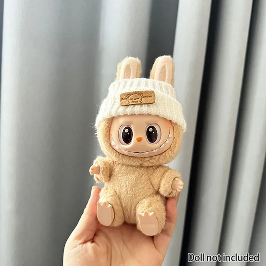 The Monsters Labubu Fashion Accessories - Beanie white