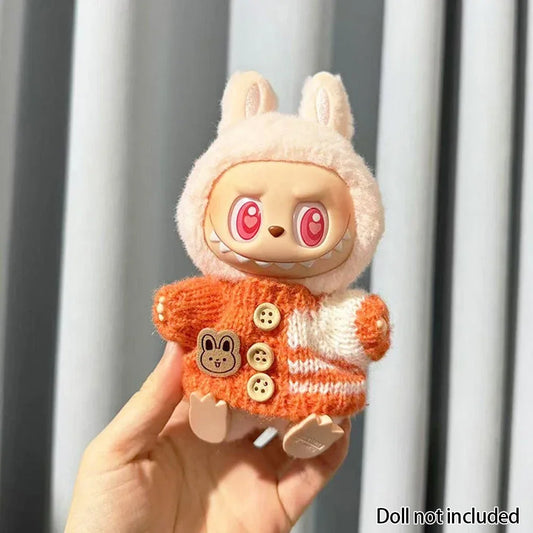 Tenue de mode Monsters Labubu - Lapin orange