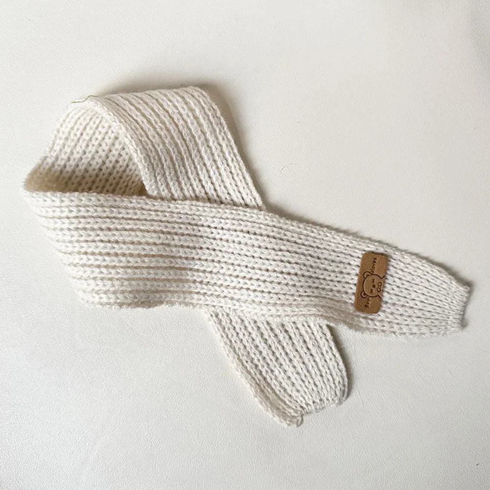 The Monsters Labubu Fashion Accessories - White bear scarf
