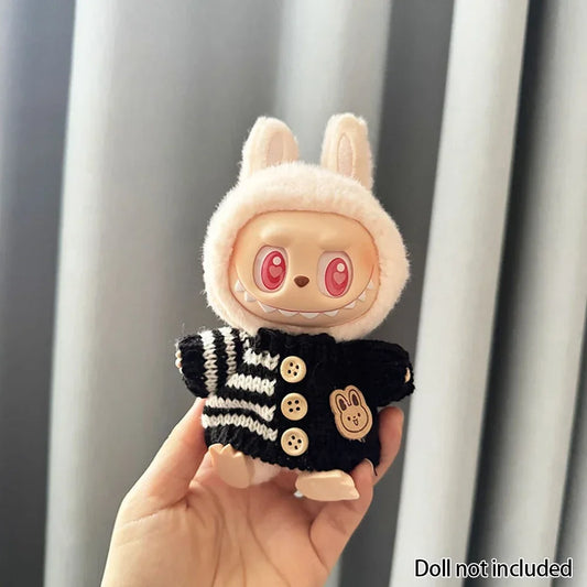 The Monsters Labubu Fashion Outfit - Black rabbit