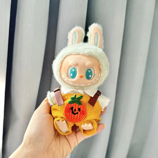 Tenue tendance Monsters Labubu - Salopette tomate