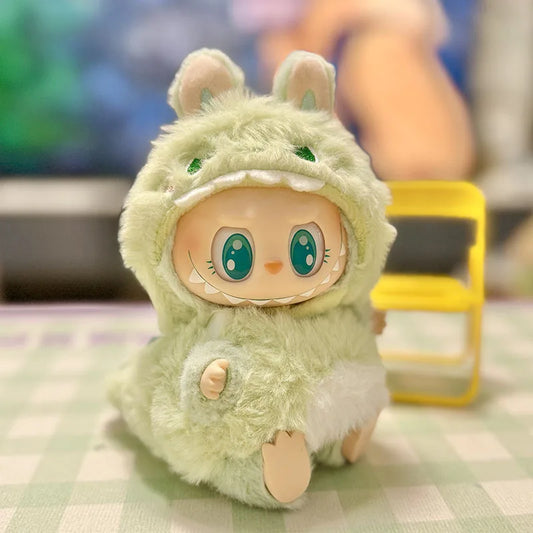 The Monsters Labubu Fashion Outfit - Green dino