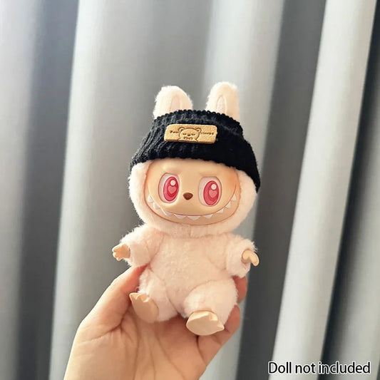 The Monsters Labubu Fashion Accessories - Black beanie