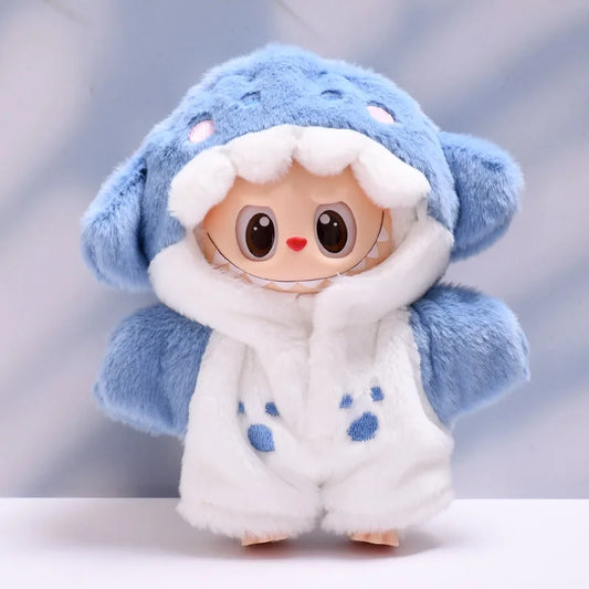 The Monsters Labubu Fashion Outfit - Blue dino