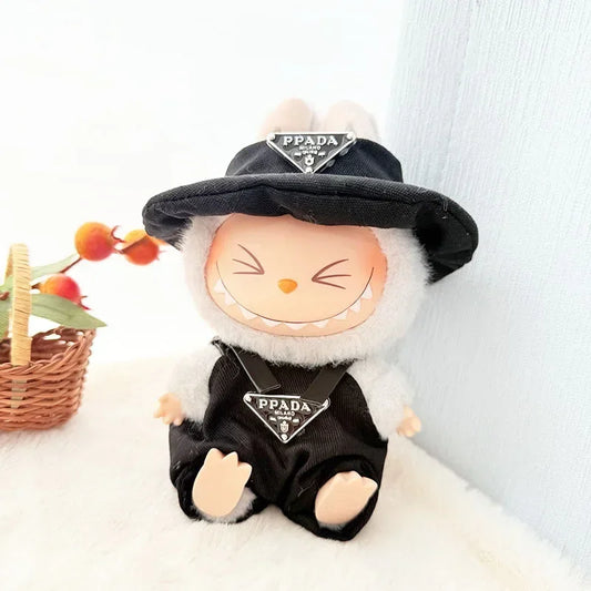 The Monsters Labubu Fashion Outfit - Prada style black