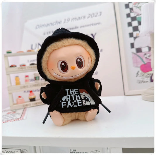 The Monsters Labubu Fashion Clothing - TNF hoodie black