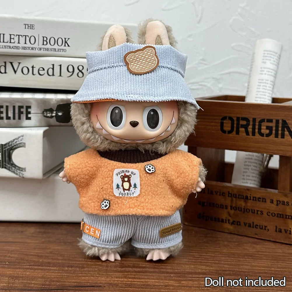 The Monsters Labubu Fashion Outfit - Bear set